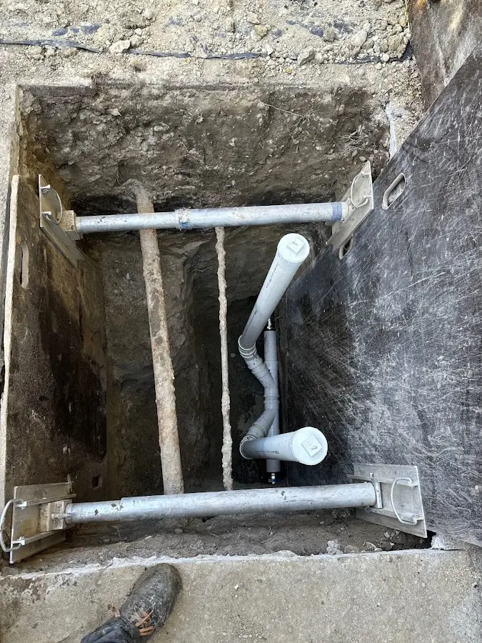 Experienced plumber completing Gas Line Repair work in Buffalo